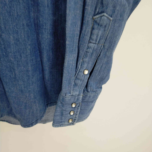 シアーズ Sears 70S 三角タグ デニムウエスタンシャツ メンズ 16-16 1/2