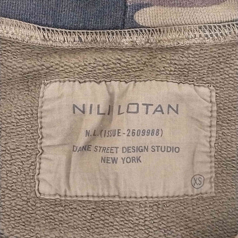 ニリロタン NILI LOTAN USA製 USED加工 カモフラージュ パーカー レディース