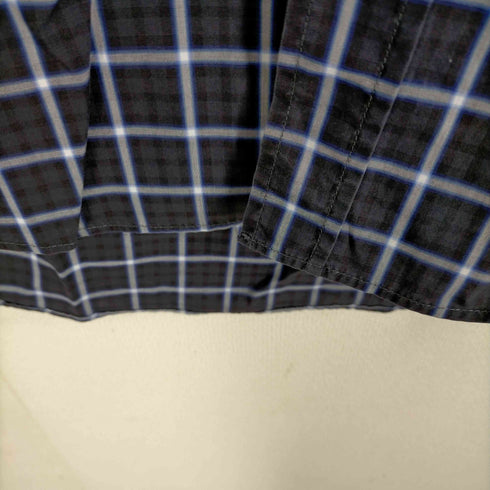 エトロ ETRO 切替チェック柄シャツ レディース 38