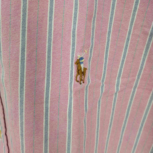 ラルフローレン RALPH LAUREN 90S ストライプBDシャツ メンズ JPN:M