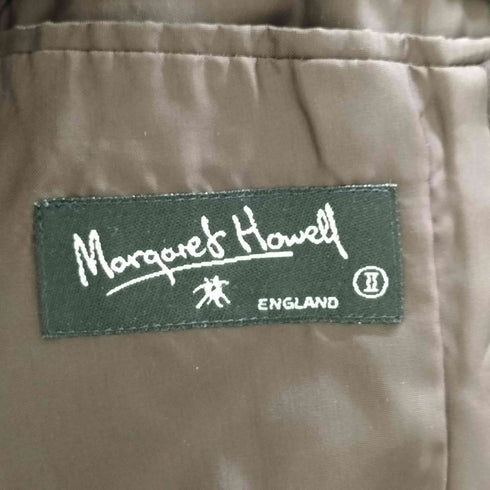 マーガレットハウエル MARGARET HOWELL ウール ステンカラーコート アウター ロング レディース 2