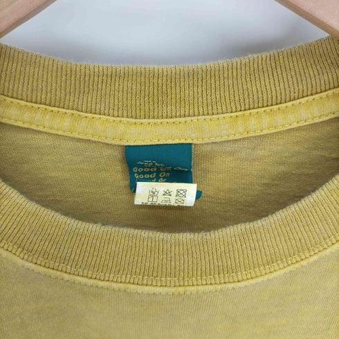 グッドオン good on USA製 コットン クルーネック カットソー フットボール Tシャツ メンズ import:M