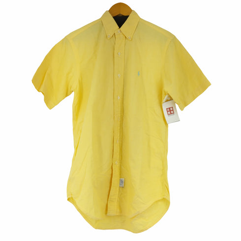 ポロバイラルフローレン Polo by RALPH LAUREN スモールポニーワンポイント刺繍 BD S/S シャツ メンズ import:S
