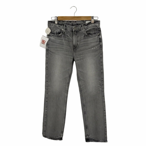 アッパーハイツ upper hights ダメージ加工デニムパンツ ジーンズ ストレート ジップフライ レディース 25
