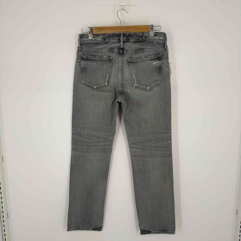 アッパーハイツ upper hights ダメージ加工デニムパンツ ジーンズ ストレート ジップフライ レディース 25