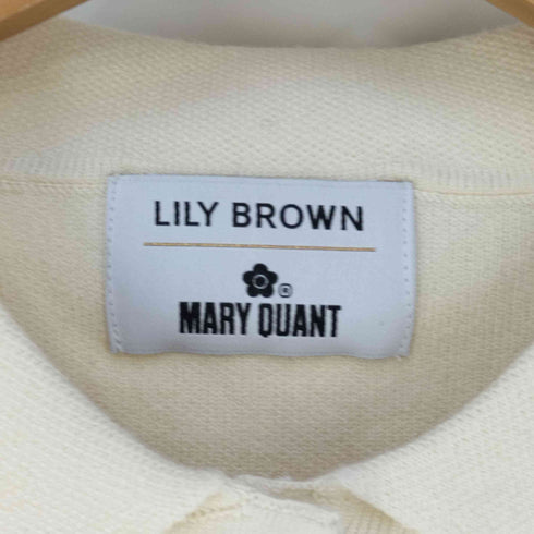 リリーブラウン Lily Brown ポロニットプルオーバー レディース ONE SIZE