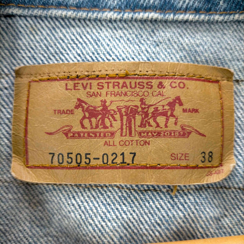 リーバイス Levis 70505 デニム トラッカージャケット メンズ US:38