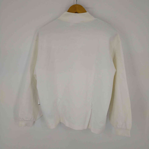 ヴィクトリアベッカム VICTORIA BECKHAM ロゴジャージボトルネックトップス カットソー 長袖 プリント プルオーバー レディース import:S