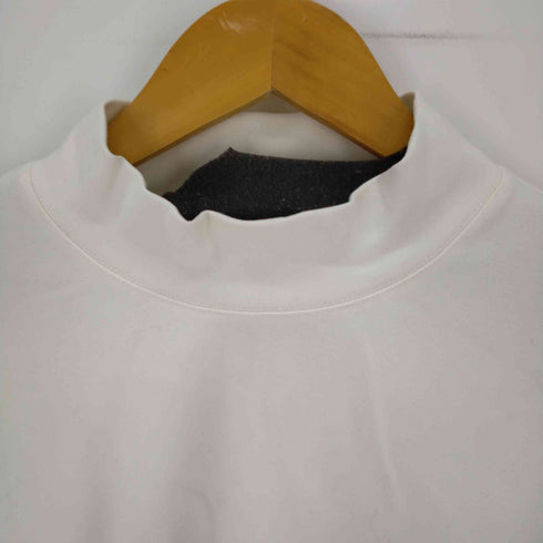 ヴィクトリアベッカム VICTORIA BECKHAM ロゴジャージボトルネックトップス カットソー 長袖 プリント プルオーバー レディース import:S