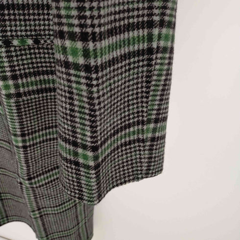 ビューティーアンドユースユナイテッドアローズ BEAUTY & YOUTH UNITED ARROWS 22AW リバーシブルコート ウール ダブル ロング グレンチェック レディース import:M