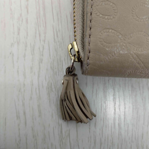 アニヤハインドマーチ ANYA HINDMARCH MAEVE MEDIUM 財布 二つ折り レザー ロゴ型押し レディース