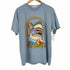 ROMWE STAY POSTIVE サメと少年プリント Tシャツ メンズ import:S
