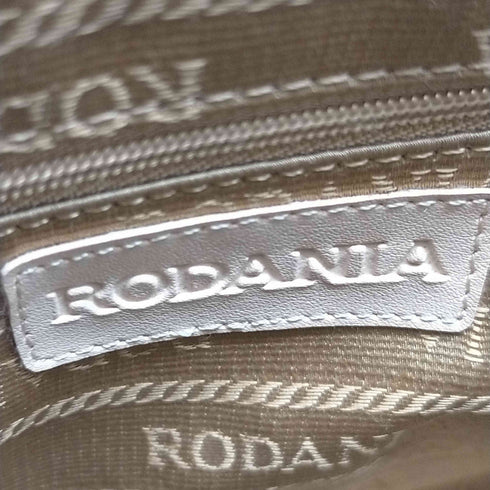 ロダニア RODANIA オーストリッチ レザーショルダーバッグ レディース