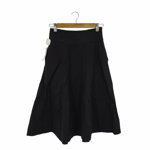 マーガレットハウエル MARGARET HOWELL 22AW DENSE FINE COTTON TWILL フレアスカート ロング レディース 1
