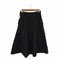マーガレットハウエル MARGARET HOWELL 22AW DENSE FINE COTTON TWILL フレアスカート ロング レディース 1