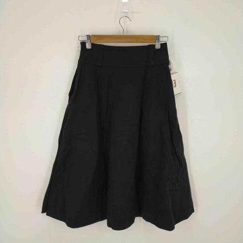 マーガレットハウエル MARGARET HOWELL 22AW DENSE FINE COTTON TWILL フレアスカート ロング レディース 1