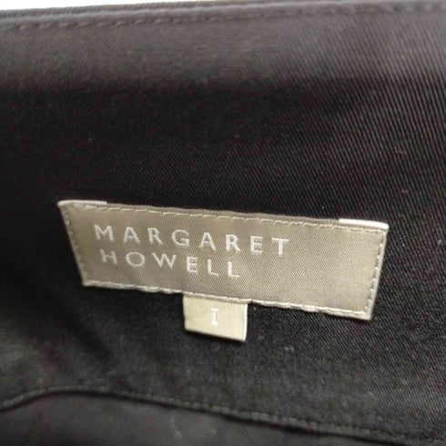 マーガレットハウエル MARGARET HOWELL 22AW DENSE FINE COTTON TWILL フレアスカート ロング レディース 1