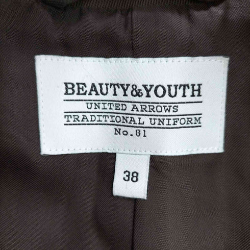 ビューティーアンドユースユナイテッドアローズ BEAUTY & YOUTH UNITED ARROWS TRADITIONAL カルゼダブルジャケット メンズ 38