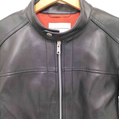 ジーユー GU シングルライダースジャケット レディース JPN:XXL