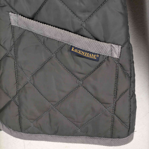 ラベンハム LAVENHAM コーデュロイ 中綿 キルティングジャケット フード レディース JPN:36