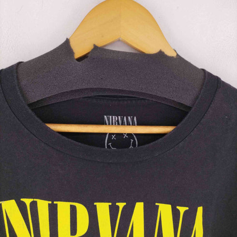 フロントラバープリント S/S Tシャツ バンドTシャツ メンズ 2XL