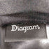 ダイアグラムグレースコンチネンタル Diagram GRACE CONTINENTAL ダイアグラム Diagram 19AW ビッグチェックスカート ニット 台形 ミニ 38 黒 白 /ES ■OS レディース レディース JPN:38