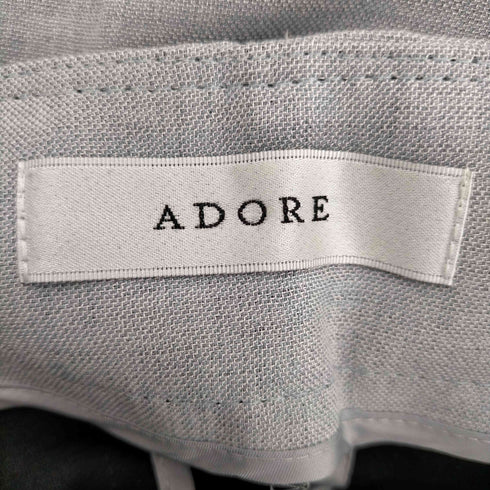 アドーア ADORE アドーア ADORE 22SS ギマボンディングマリンパンツ ストレート センタープレス 36 ライトブルー /HS ■OS レディース レディース JPN:36