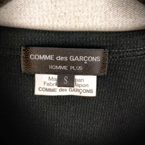 コムデギャルソンオムプリュス COMME des GARCONS HOMME PLUS 23AW ファー切替 カットアウト クルーネックTシャツ メンズ JPN:S