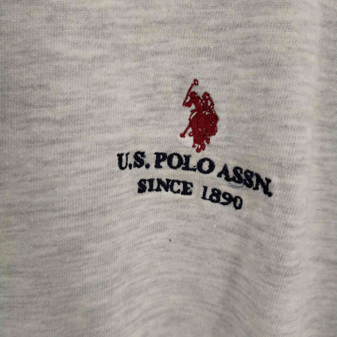 ユーエスポロアッスン US POLO ASSN ハーフジップポロカットソー メンズ JPN:S