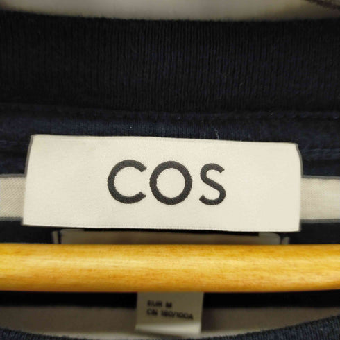 コス COS オーバーサイズドボーダーTEE メンズ import:M