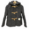 トラディショナルウェザーウェア Traditional Weatherwear トラディショナルウェザーウェア Traditional Weatherwear フードダッフルコート ショート 34 グレー /AO ■OS レディース レディース JPN:34