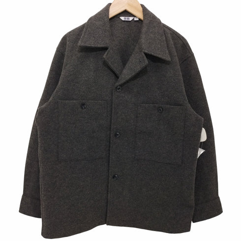 ユニクロユー UNIQLO U 2023AW フリースジャージーオーバーシャツ メンズ JPN:M