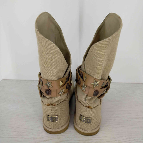 Australia Luxe Collective スタースタッズベルトデザインブーツ レディース JPN:24