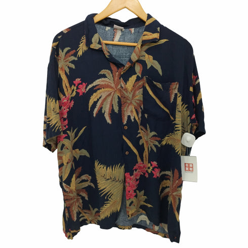 KHAML AINGAEN レーヨン アロハシャツ メンズ 3XL
