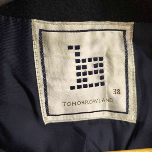トゥモローランド TOMORROWLAND ウールカシミヤ混 コート レディース 38