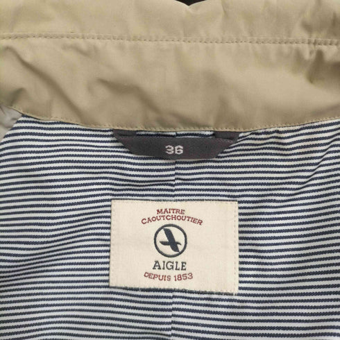 エーグル AIGLE GARDEN NY ガーデンニューヨーク GORE-TEX トレンチコート レディース FR:36