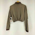 ロバートストック ROBERT STOCK クロップド総柄 L/S ポロシャツ レディース import:L