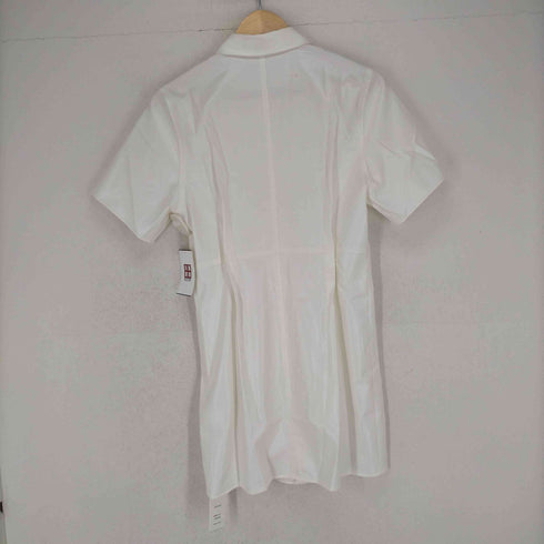 アイレネ IRENE 21SS Georgette Shirt シャツ ミニ 半袖 38 ホワイト 白 レディース JPN:38