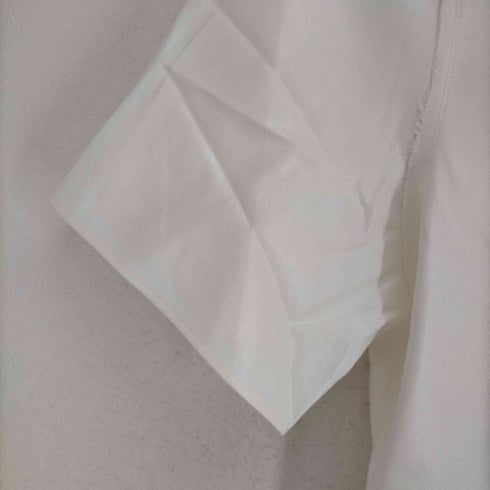 アイレネ IRENE 21SS Georgette Shirt シャツ ミニ 半袖 38 ホワイト 白 レディース JPN:38