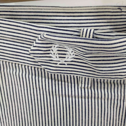 フレッドペリー FRED PERRY コットンボーダーショーツ メンズ JPN:L