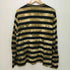 ブラックコムデギャルソン BLACK COMME des GARCONS 2014AW タイダイ染め ボーダーロングスリーブクルーネックTシャツ メンズ JPN:L