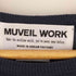 ミュベール ワーク MUVEIL WORK ハートポケット 切替 コットンニットカットソーワンピース レディース JPN:38