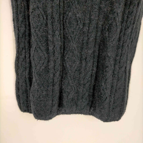 エンポリオアルマーニ EMPORIO ARMANI バイカラー ケーブル編みニット メンズ 46