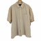 クラフトアンドバロー Croft&Barrow ヘリンボーン S/S シャツ メンズ import:XL