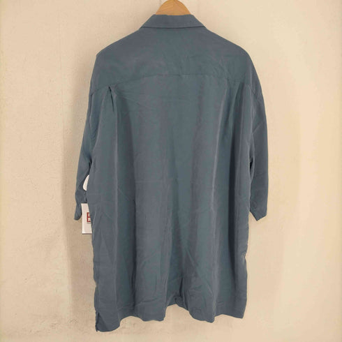 ハガークロージング HAGGAR レーヨンポリ S/S シャツ メンズ import:XL