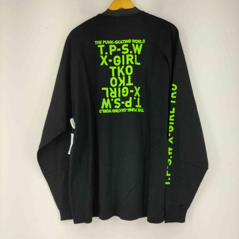 エックスガール X-girl T.P.S.W L/S TEE DRESS レディース import:S