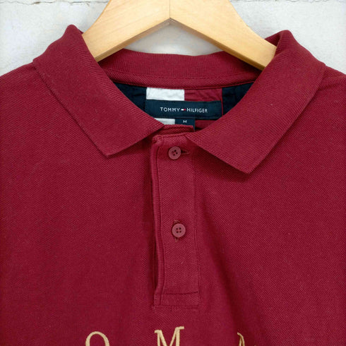 トミーヒルフィガー TOMMY HILFIGER フロント刺繍ポロシャツ メンズ JPN:M