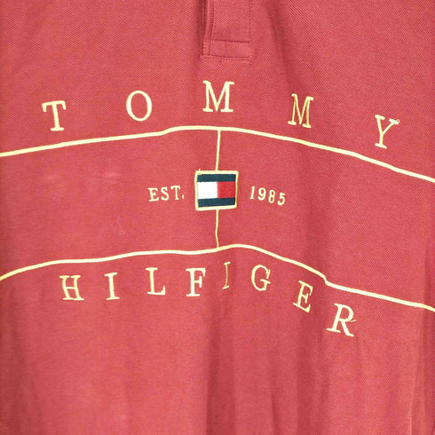 トミーヒルフィガー TOMMY HILFIGER フロント刺繍ポロシャツ メンズ JPN:M