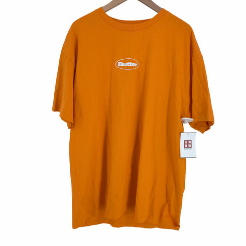 バターグッズ BUTTER GOODS Puff Badge Logo Tee メンズ JPN:XL