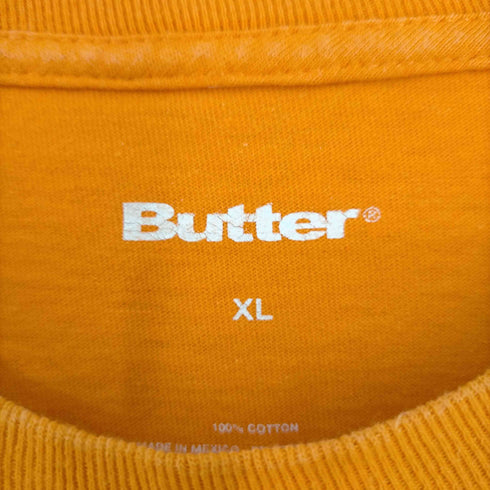 バターグッズ BUTTER GOODS Puff Badge Logo Tee メンズ JPN:XL